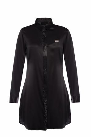 Logo-appliquéd shirt, zdjęcie 1 Logo-appliquéd shirt od Philipp Plein